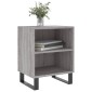 vidaXL Κομοδίνα 2 τεμ. Sonoma Γκρι 40x30x50 εκ. από Επεξεργασμένο Ξύλο
