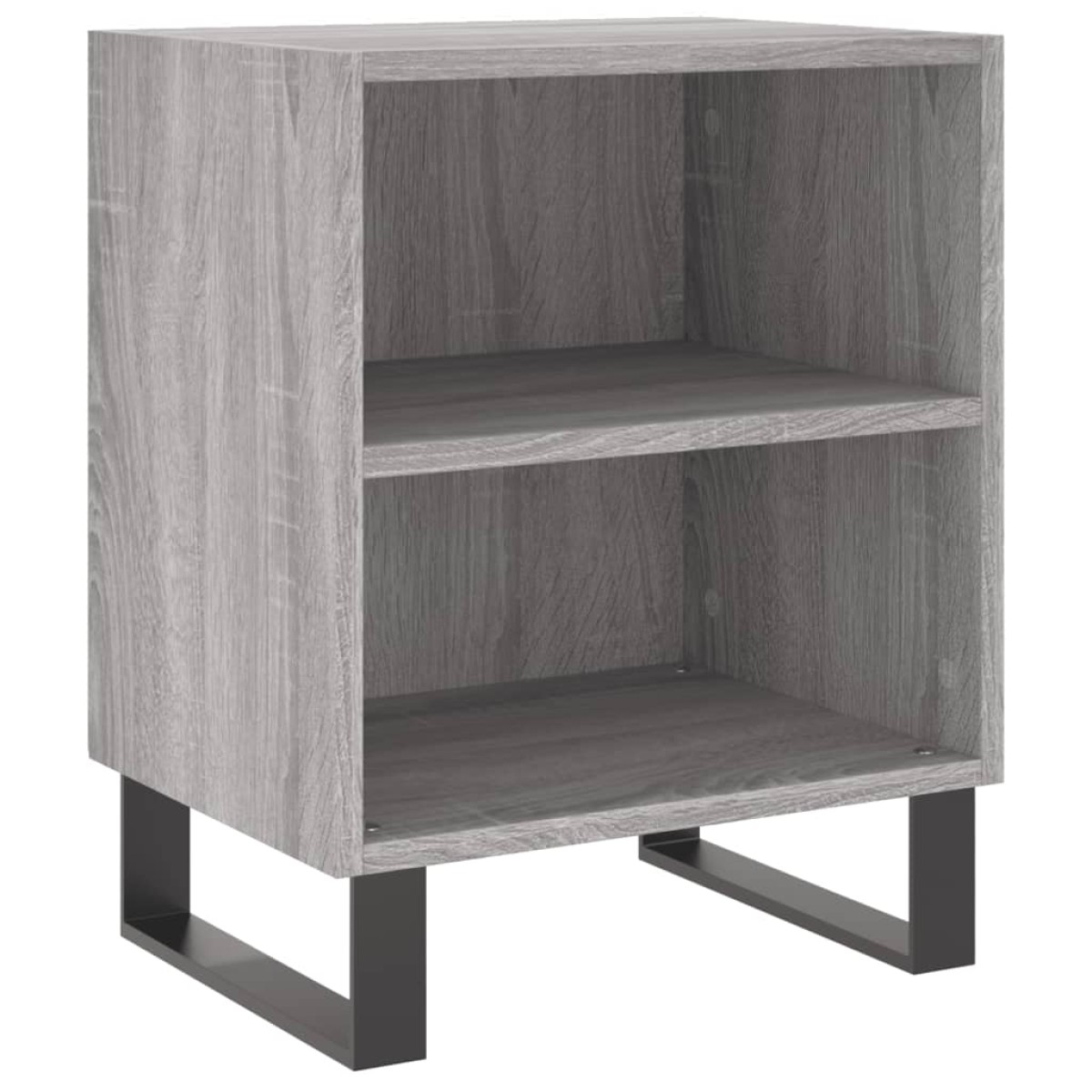 vidaXL Κομοδίνα 2 τεμ. Sonoma Γκρι 40x30x50 εκ. από Επεξεργασμένο Ξύλο