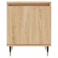 vidaXL Κομοδίνα 2 τεμ. Sonoma Δρυς 40x30x50 εκ. από Επεξεργασμένο Ξύλο