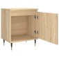 vidaXL Κομοδίνα 2 τεμ. Sonoma Δρυς 40x30x50 εκ. από Επεξεργασμένο Ξύλο