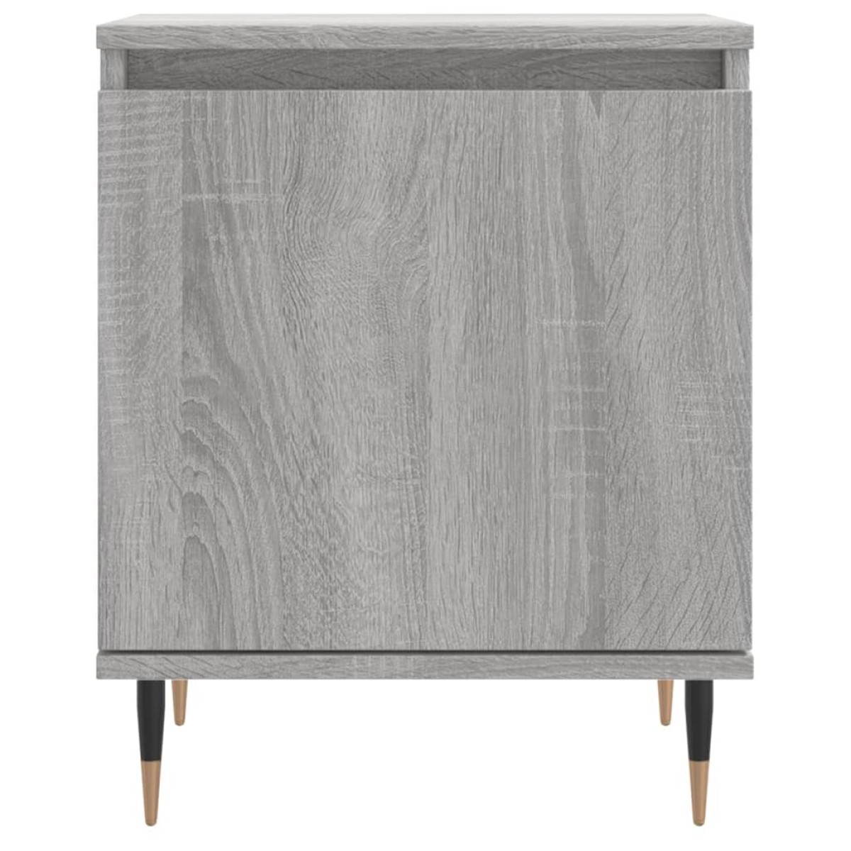 vidaXL Κομοδίνο Sonoma Γκρι 40 x 30 x 50 εκ. από Επεξεργασμένο Ξύλο