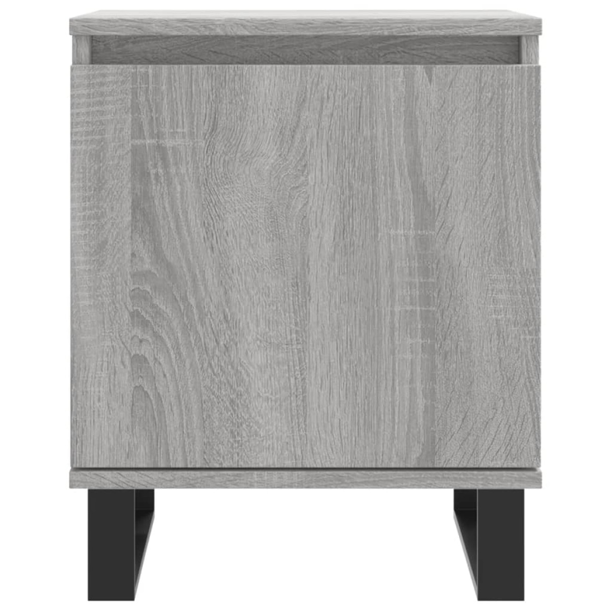 vidaXL Κομοδίνα 2 τεμ. Sonoma Γκρι 40x30x50 εκ. από Επεξεργασμένο Ξύλο