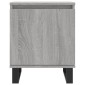 vidaXL Κομοδίνα 2 τεμ. Sonoma Γκρι 40x30x50 εκ. από Επεξεργασμένο Ξύλο