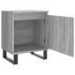 vidaXL Κομοδίνα 2 τεμ. Sonoma Γκρι 40x30x50 εκ. από Επεξεργασμένο Ξύλο