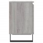 vidaXL Κομοδίνα 2 τεμ. Sonoma Γκρι 40x30x50 εκ. από Επεξεργασμένο Ξύλο
