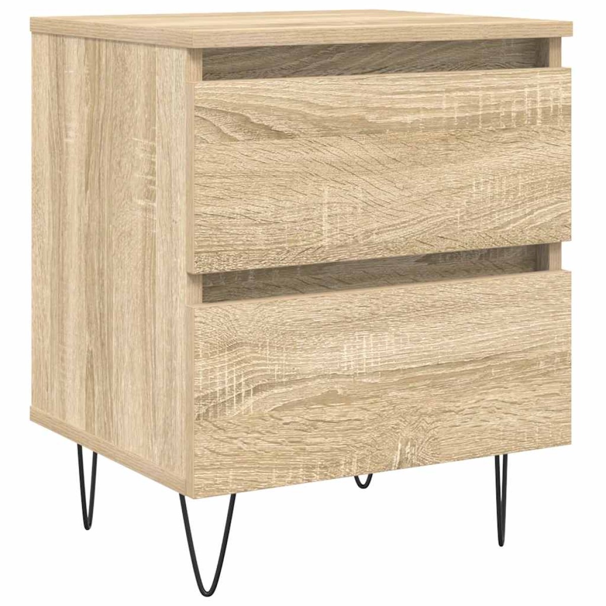 vidaXL Κομοδίνο Sonoma Δρυς 40x35x50 εκ. από Επεξεργασμένο Ξύλο