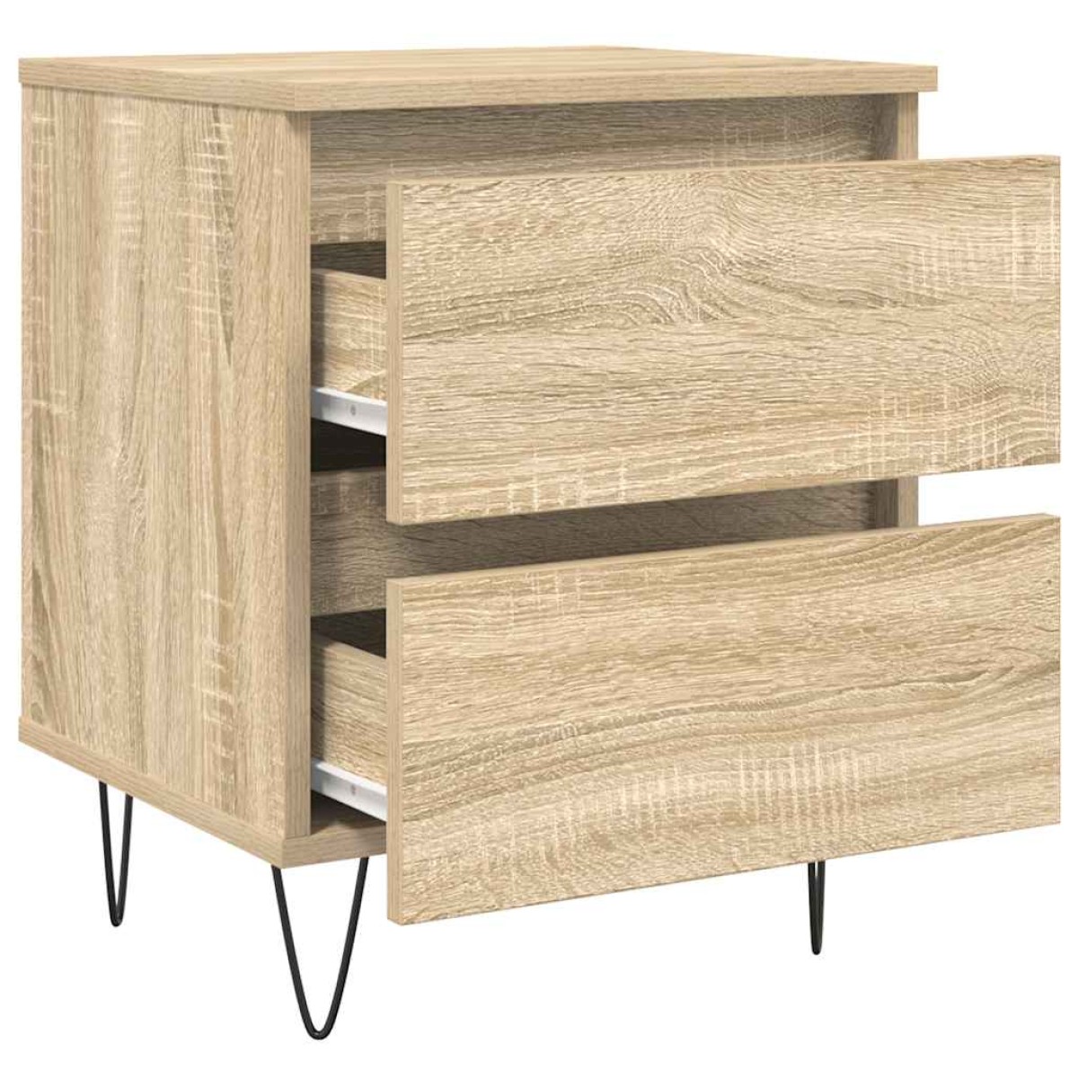 vidaXL Κομοδίνο Sonoma Δρυς 40x35x50 εκ. από Επεξεργασμένο Ξύλο