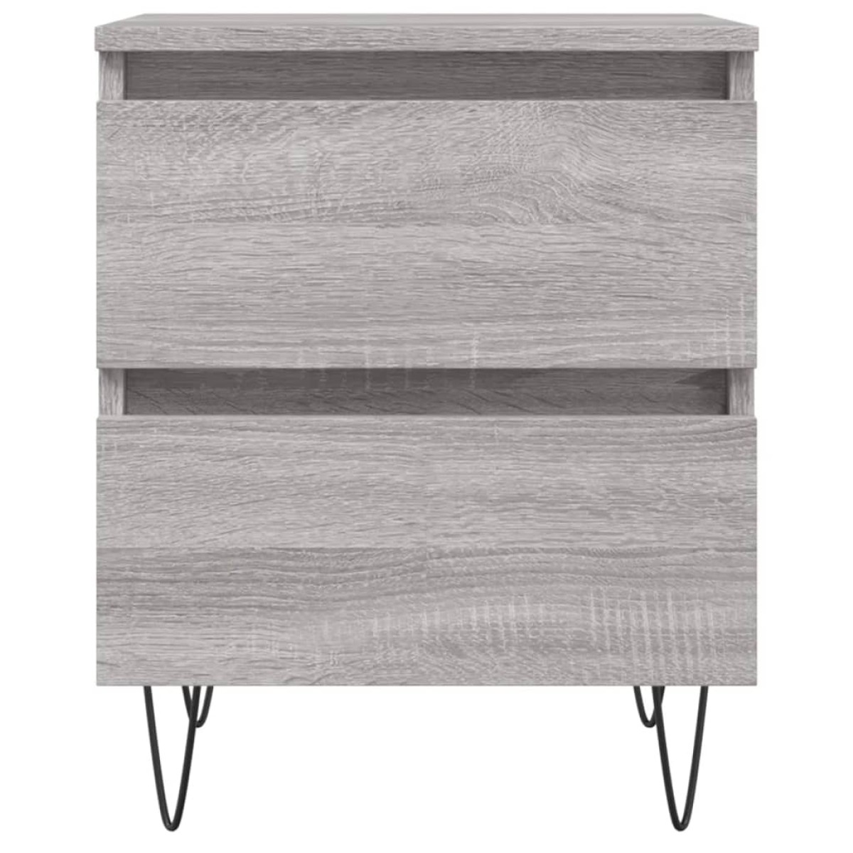 vidaXL Κομοδίνο Γκρι Sonoma 40 x 35 x 50 εκ. από Επεξεργασμένο Ξύλο