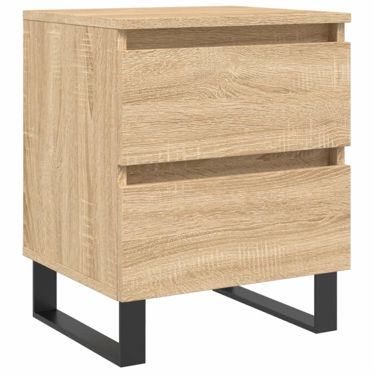 vidaXL Κομοδίνο Sonoma Δρυς 40 x 35 x 50 εκ. από Επεξεργ. Ξύλο