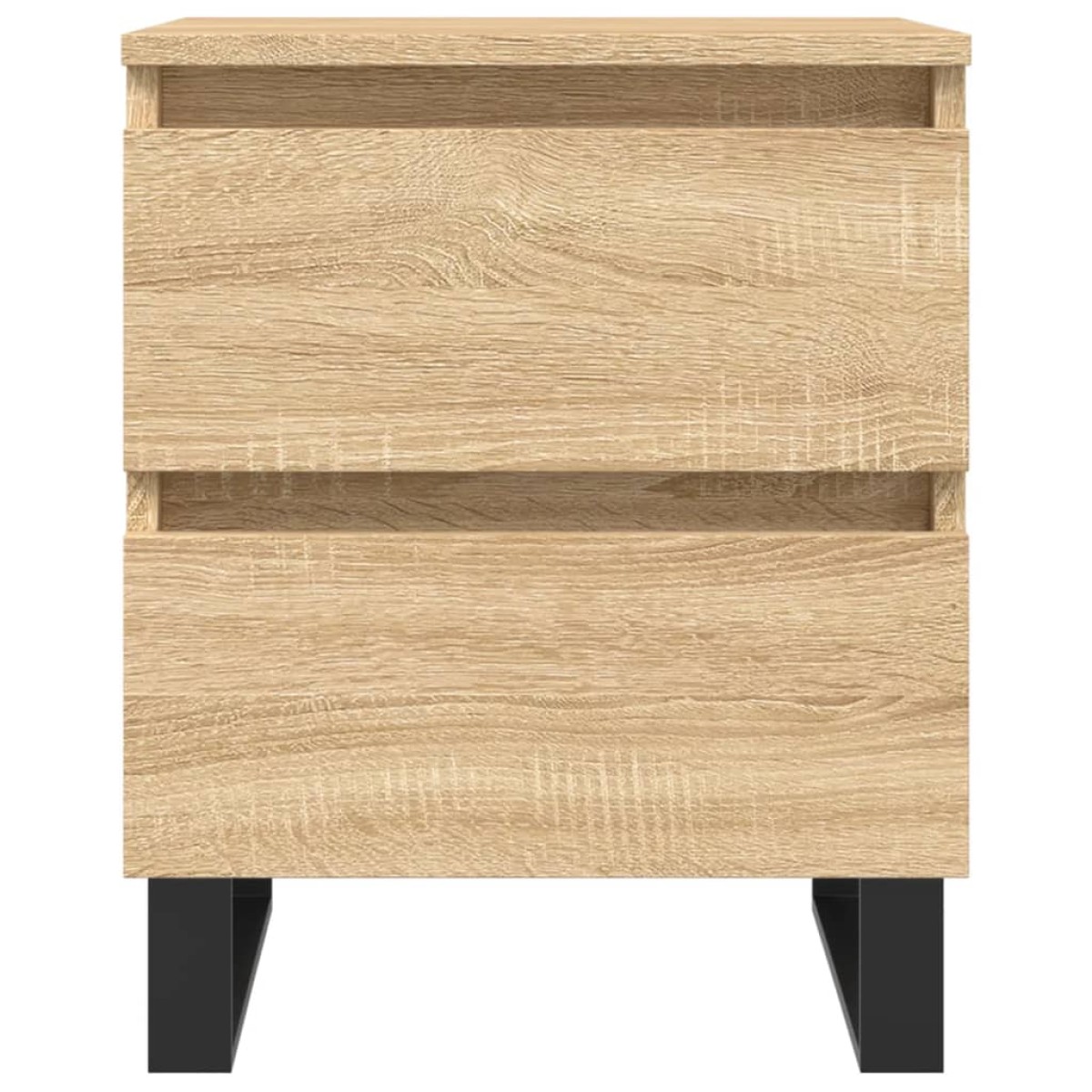 vidaXL Κομοδίνο Sonoma Δρυς 40 x 35 x 50 εκ. από Επεξεργ. Ξύλο