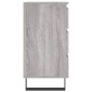 vidaXL Κομοδίνα 2 τεμ. Γκρι Sonoma 40x35x69 εκ. από Επεξεργασμένο Ξύλο