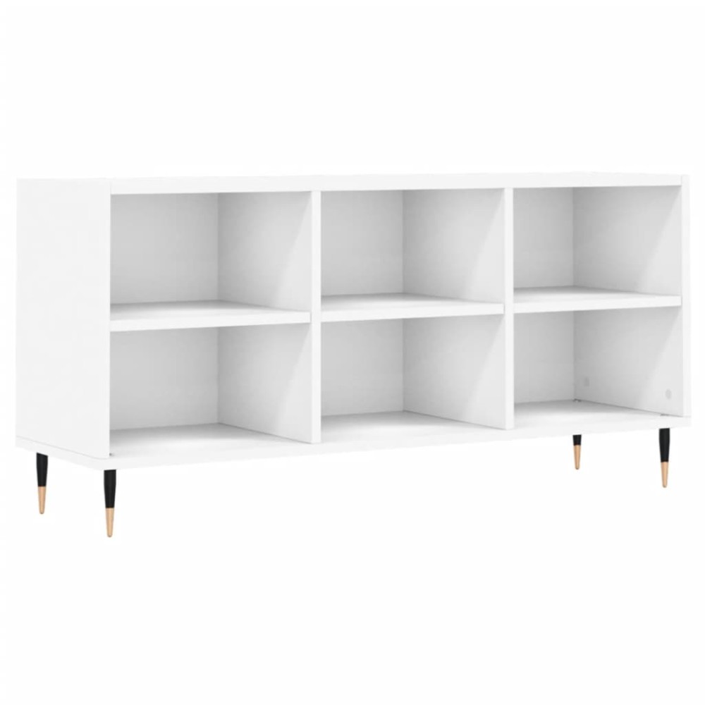 vidaXL Έπιπλο Τηλεόρασης Λευκό 103,5x30x50 εκ. από Επεξεργασμένο Ξύλο