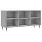 vidaXL Έπιπλο Τηλεόρασης Γκρι Sonoma 103,5x30x50 εκ Επεξεργασμένο Ξύλο