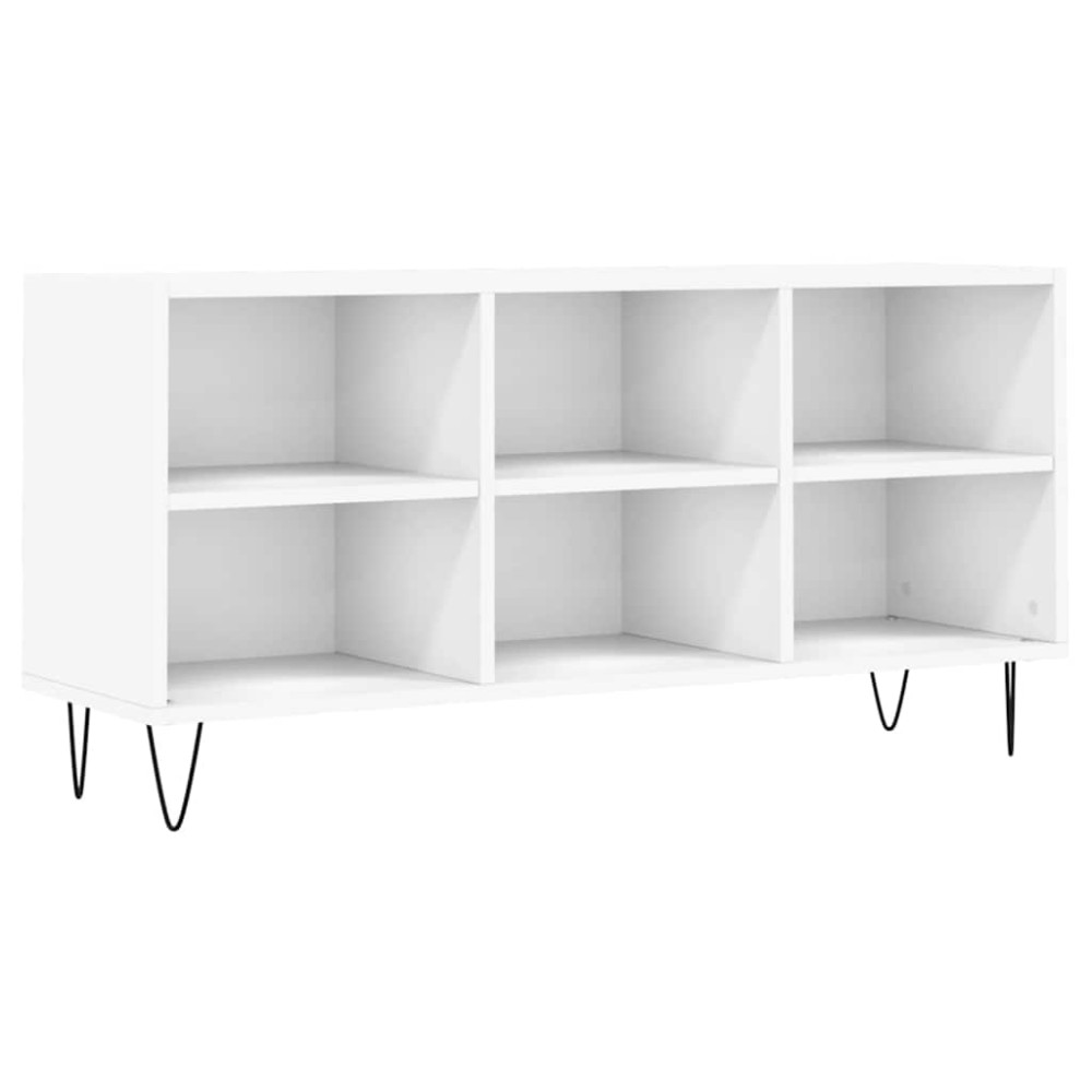 vidaXL Έπιπλο Τηλεόρασης Λευκό 103,5x30x50 εκ. από Επεξεργασμένο Ξύλο