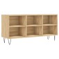 vidaXL Έπιπλο Τηλεόρασης Sonoma Δρυς 103,5 x 30 x 50 εκ. Επεξεργ. Ξύλο
