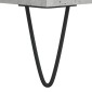 vidaXL Έπιπλο Τηλεόρασης Γκρι Σκυροδ. 103,5 x 30 x 50 εκ. Επεξ. Ξύλο