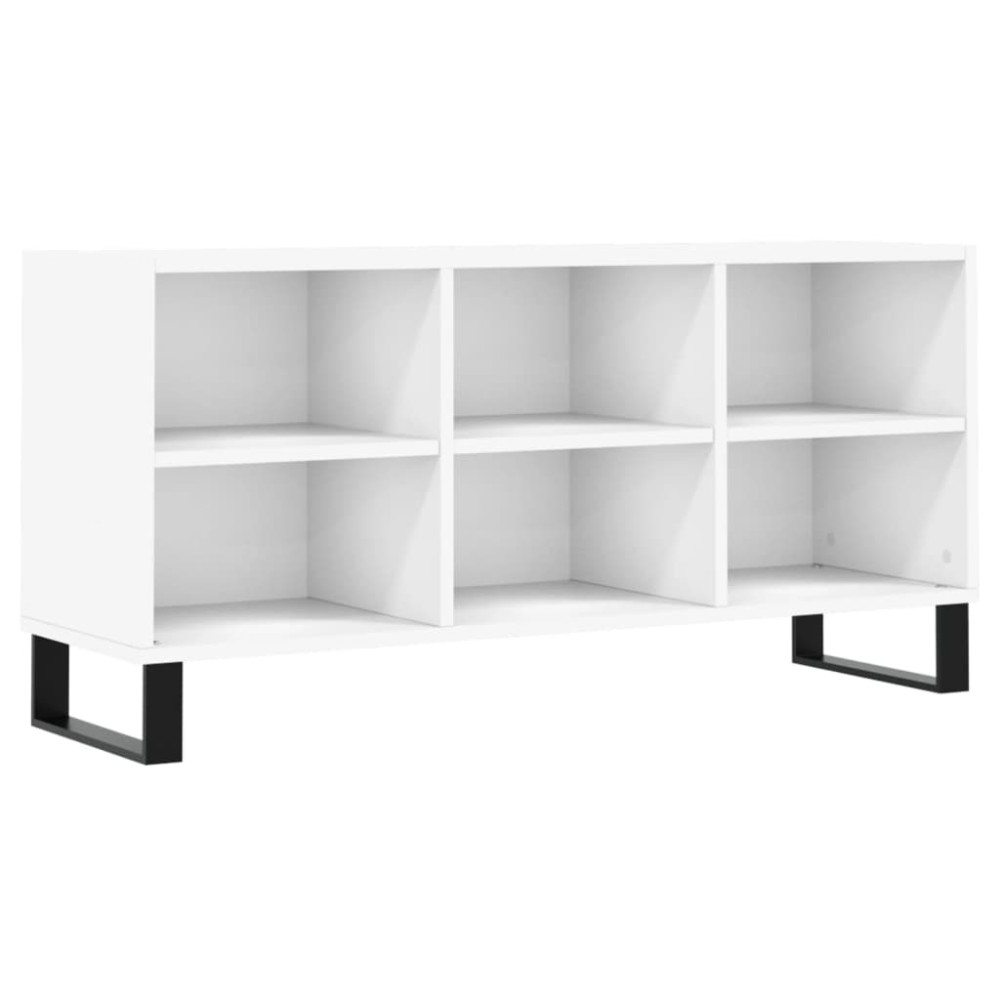 vidaXL Έπιπλο Τηλεόρασης Λευκό 103,5 x 30 x 50 εκ. από Επεξεργ. Ξύλο