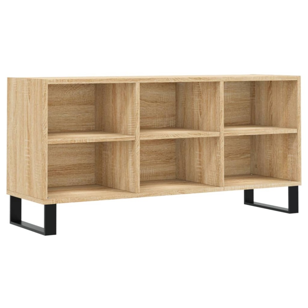 vidaXL Έπιπλο Τηλεόρασης Sonoma Δρυς 103,5 x 30 x 50 εκ. Επεξεργ. Ξύλο