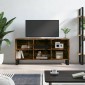 vidaXL Έπιπλο Τηλεόρασης Καπνιστή Δρυς 103,5x30x50 εκ. Επεξεργ. Ξύλο