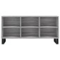 vidaXL Έπιπλο Τηλεόρασης Γκρι Sonoma 103,5 x 30 x 50 εκ. Επεξεργ. Ξύλο