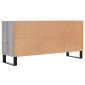 vidaXL Έπιπλο Τηλεόρασης Γκρι Sonoma 103,5 x 30 x 50 εκ. Επεξεργ. Ξύλο