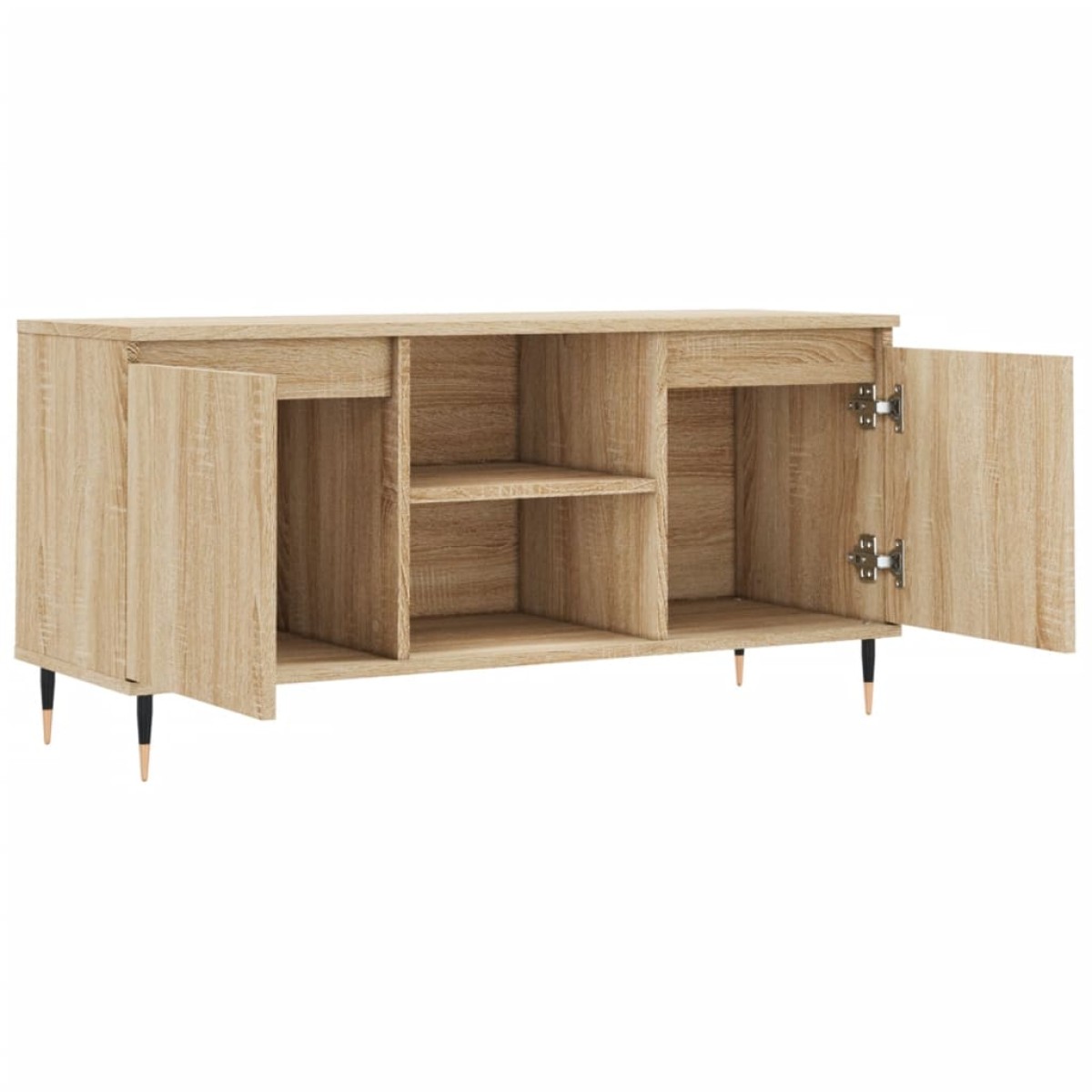 vidaXL Έπιπλο Τηλεόρασης Sonoma Δρυς 104 x 35 x 50 εκ. Επεξεργ. Ξύλο