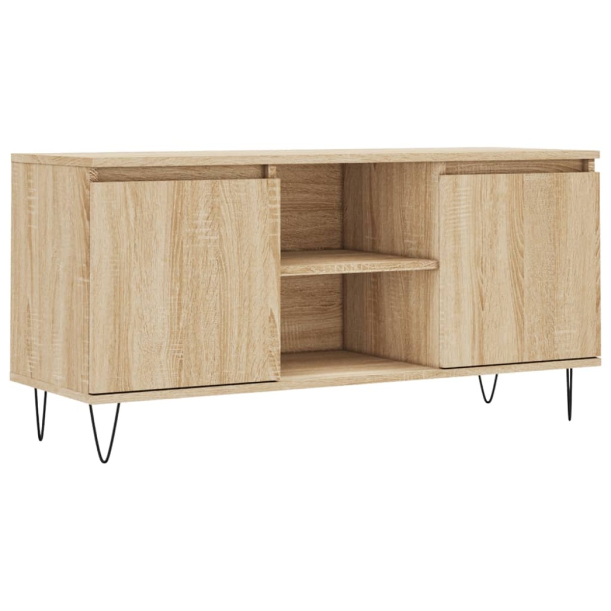 vidaXL Έπιπλο Τηλεόρασης Sonoma Δρυς 104 x 35 x 50 εκ. Επεξεργ. Ξύλο