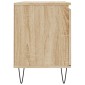 vidaXL Έπιπλο Τηλεόρασης Sonoma Δρυς 104 x 35 x 50 εκ. Επεξεργ. Ξύλο