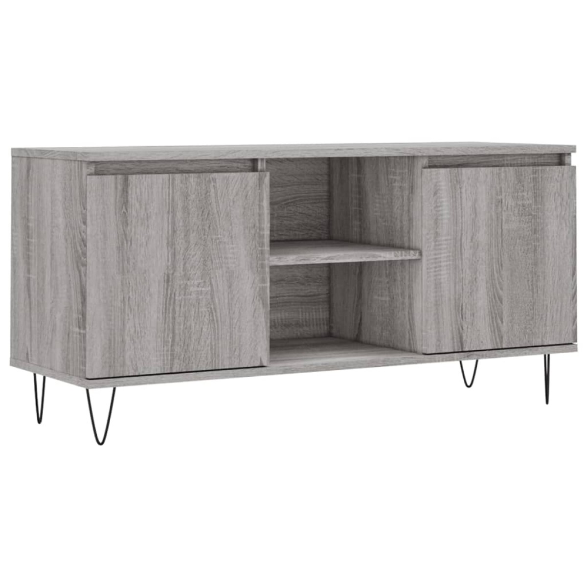 vidaXL Έπιπλο Τηλεόρασης Γκρι Sonoma 104 x 35 x 50 εκ. Επεξεργ. Ξύλο