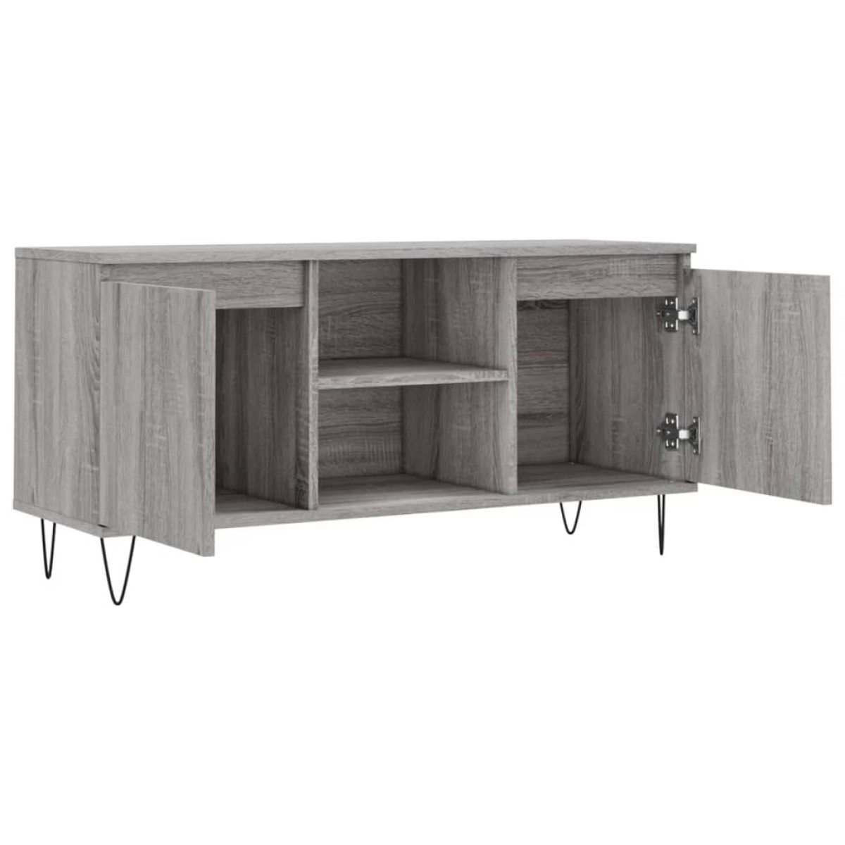 vidaXL Έπιπλο Τηλεόρασης Γκρι Sonoma 104 x 35 x 50 εκ. Επεξεργ. Ξύλο