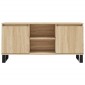 vidaXL Έπιπλο Τηλεόρασης Sonoma Δρυς 104 x 35 x 50 εκ. Επεξεργ. Ξύλο