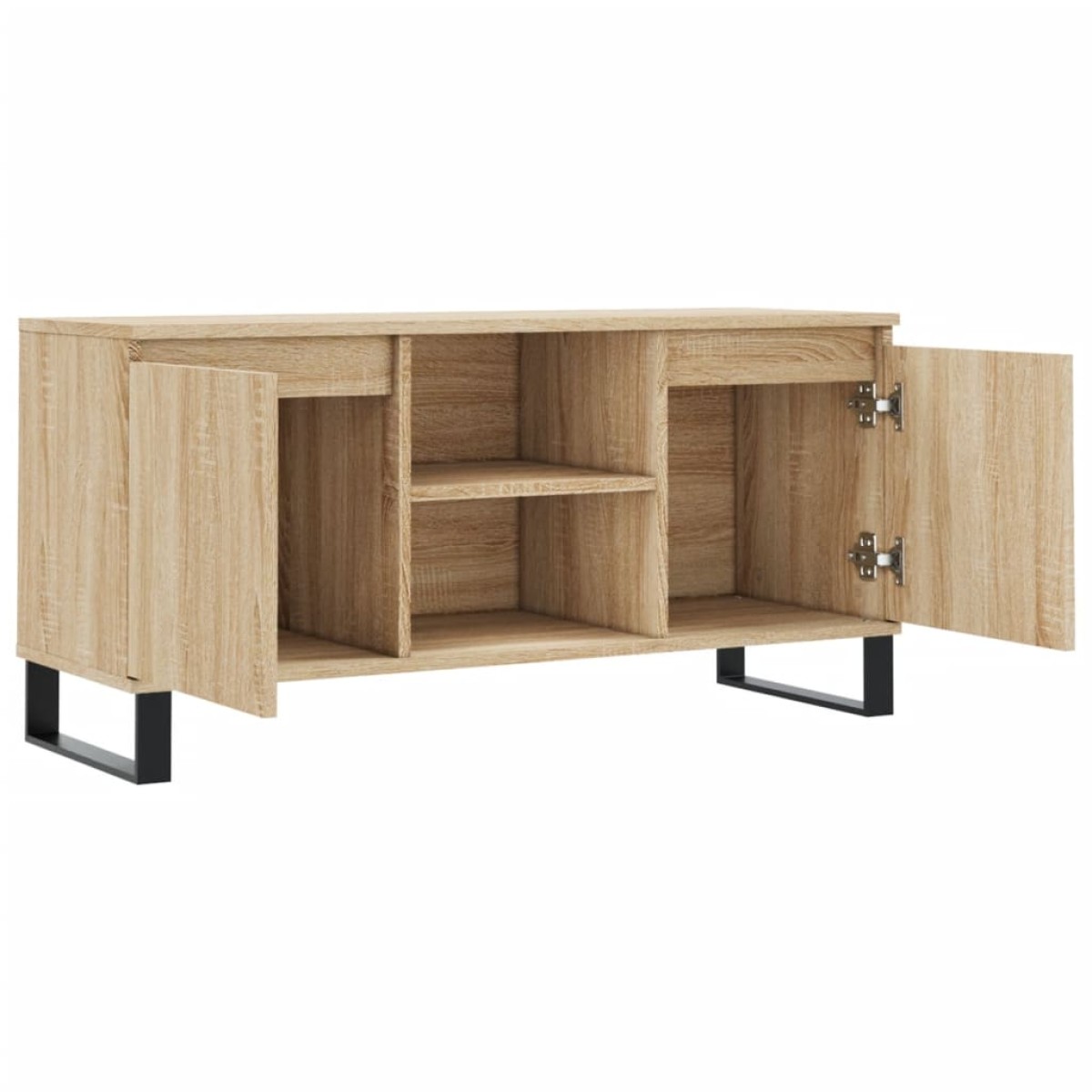 vidaXL Έπιπλο Τηλεόρασης Sonoma Δρυς 104 x 35 x 50 εκ. Επεξεργ. Ξύλο