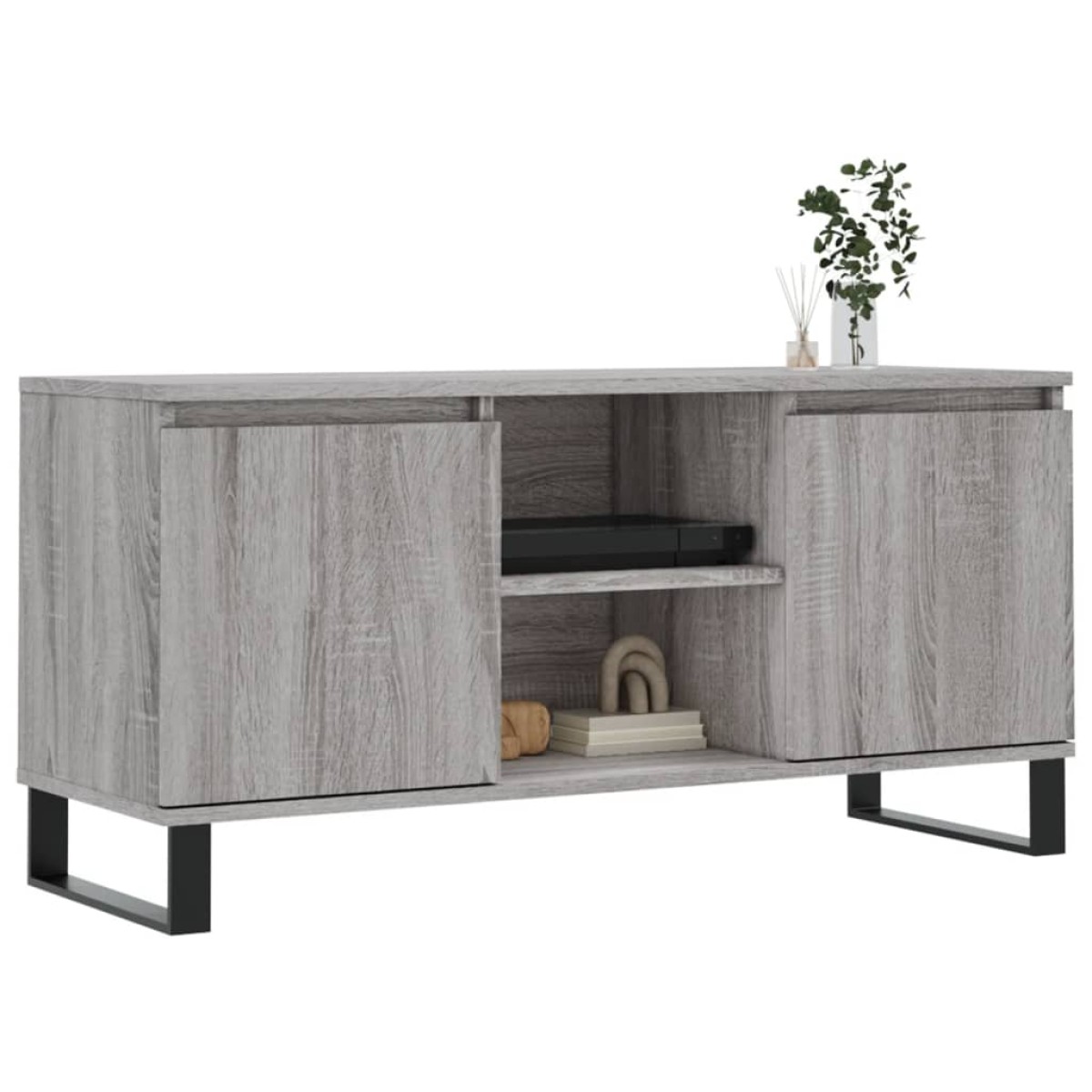 vidaXL Έπιπλο Τηλεόρασης Γκρι Sonoma 104 x 35 x 50 εκ. Επεξεργ. Ξύλο