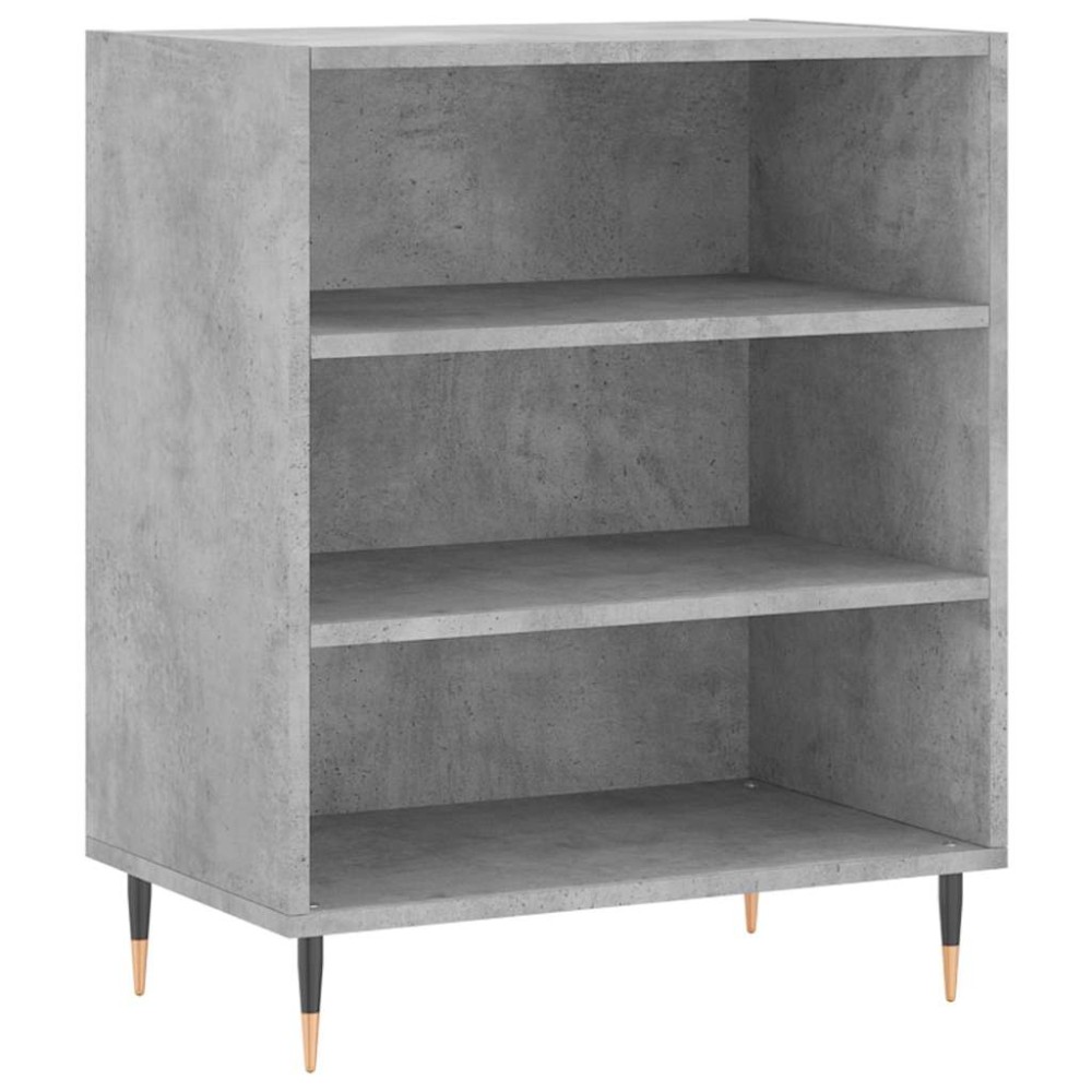vidaXL Ντουλάπι Γκρι Σκυροδέματος 57x35x70 εκ. Επεξεργασμένο Ξύλο
