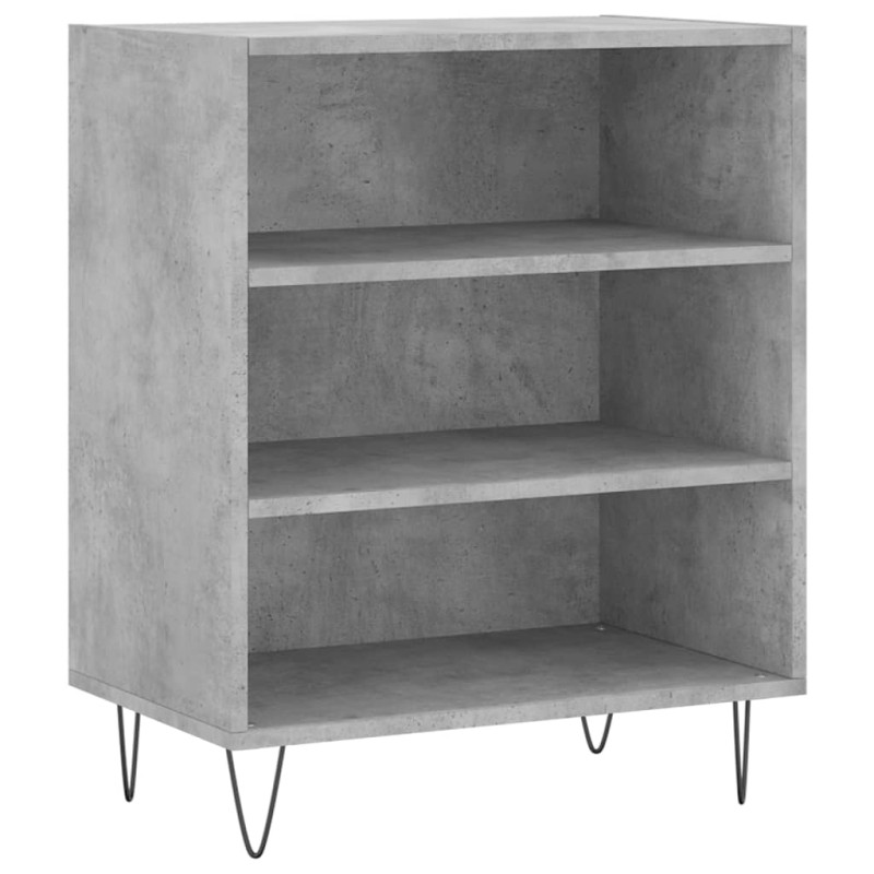 vidaXL Ντουλάπι Γκρι Σκυροδέματος 57x35x70 εκ. Επεξεργασμένο Ξύλο