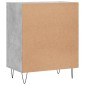 vidaXL Ντουλάπι Γκρι Σκυροδέματος 57x35x70 εκ. Επεξεργασμένο Ξύλο