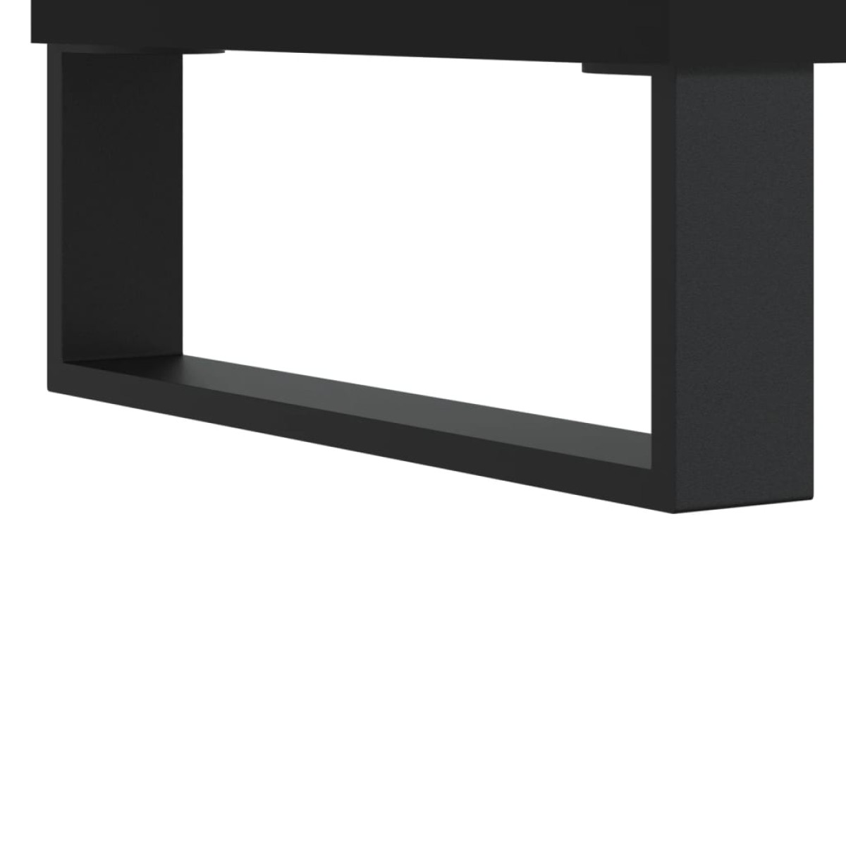 vidaXL Ραφιέρα Μαύρη 57 x 35 x 70 εκ. από Επεξεργασμένο Ξύλο
