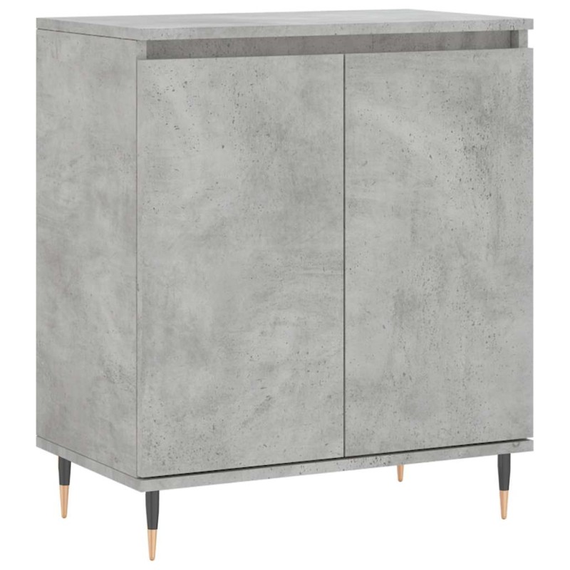 vidaXL Ντουλάπι Γκρι Σκυροδέματος 60x35x70 εκ. Επεξεργασμένο Ξύλο