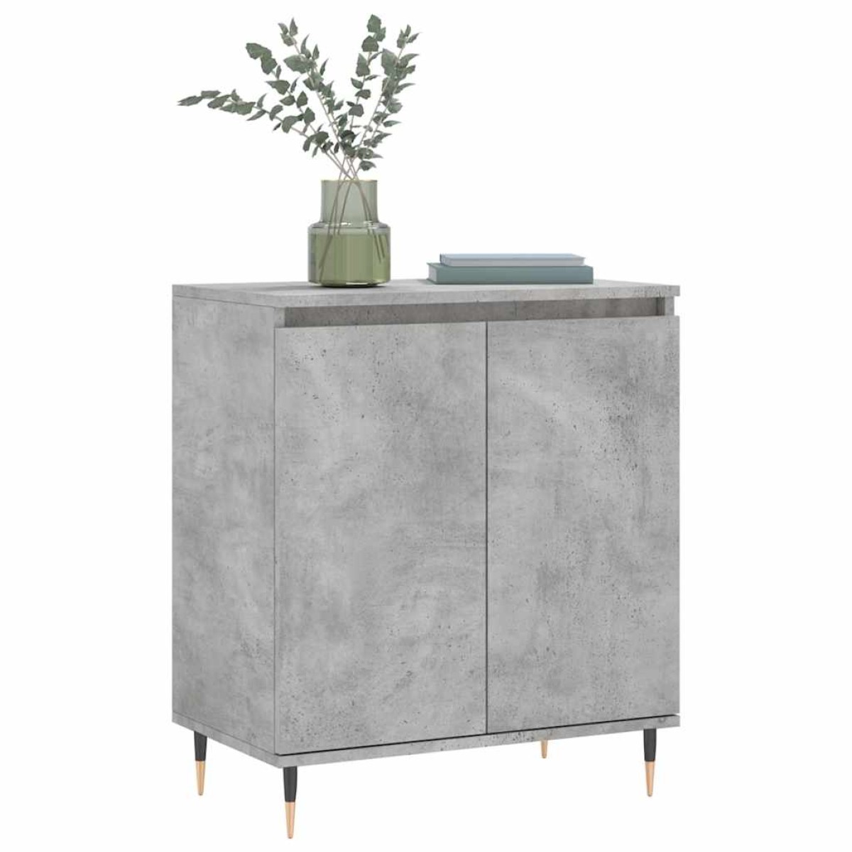 vidaXL Ντουλάπι Γκρι Σκυροδέματος 60x35x70 εκ. Επεξεργασμένο Ξύλο