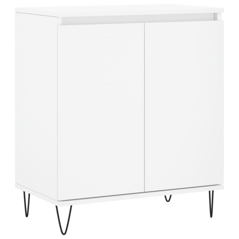 vidaXL Συρταριέρα Λευκή 60 x 35 x 70 εκ. από Επεξεργασμένο Ξύλο