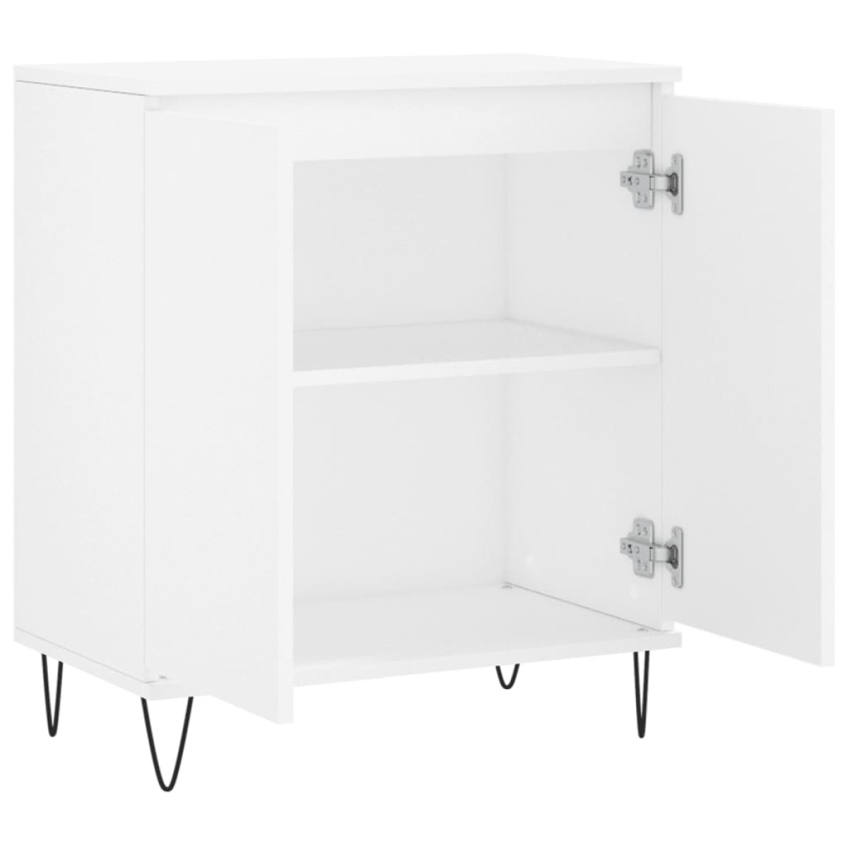 vidaXL Συρταριέρα Λευκή 60 x 35 x 70 εκ. από Επεξεργασμένο Ξύλο