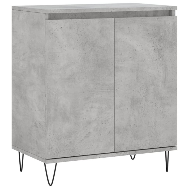 vidaXL Ντουλάπι Γκρι Σκυροδέματος 60x35x70 εκ. Επεξεργασμένο Ξύλο