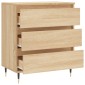 vidaXL Συρταριέρα Sonoma Δρυς 60x35x70 εκ. Επεξεργασμένο Ξύλο