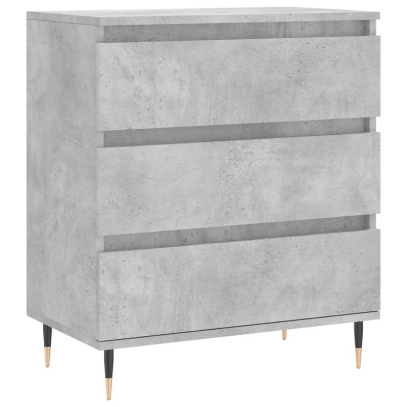 vidaXL Ντουλάπι Γκρι Σκυροδέματος 60x35x70 εκ. Επεξεργασμένο Ξύλο