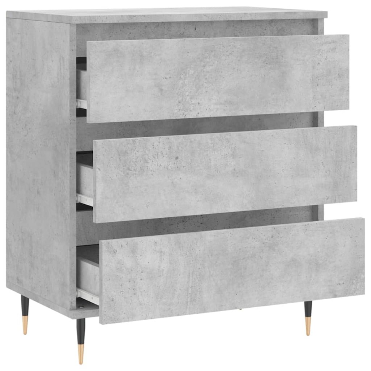 vidaXL Ντουλάπι Γκρι Σκυροδέματος 60x35x70 εκ. Επεξεργασμένο Ξύλο