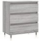 vidaXL Ντουλάπι Γκρι Sonoma 60x35x70 εκ. από Επεξεργασμένο Ξύλο