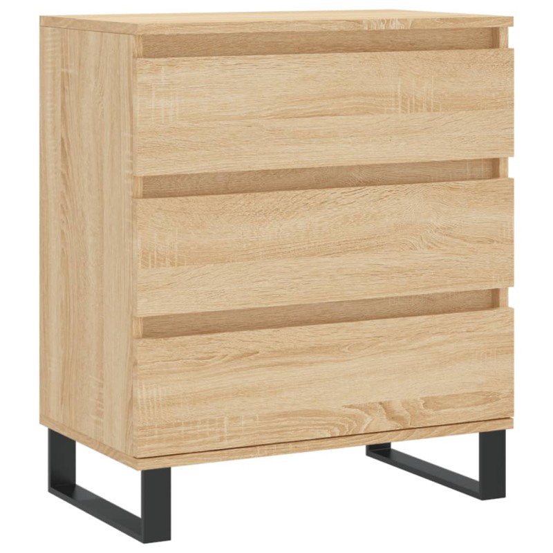 vidaXL Συρταριέρα Sonoma Δρυς 60x35x70 εκ. Επεξεργασμένο Ξύλο