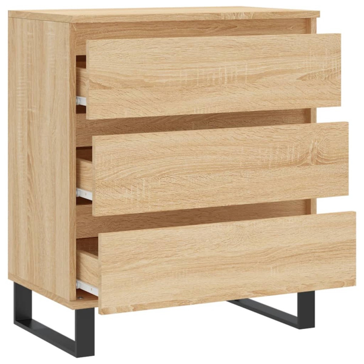 vidaXL Συρταριέρα Sonoma Δρυς 60x35x70 εκ. Επεξεργασμένο Ξύλο