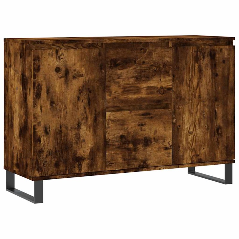 vidaXL Ντουλάπι Καπνιστή Δρυς 101,5x35x70 εκ. από Επεξεργασμένο Ξύλο