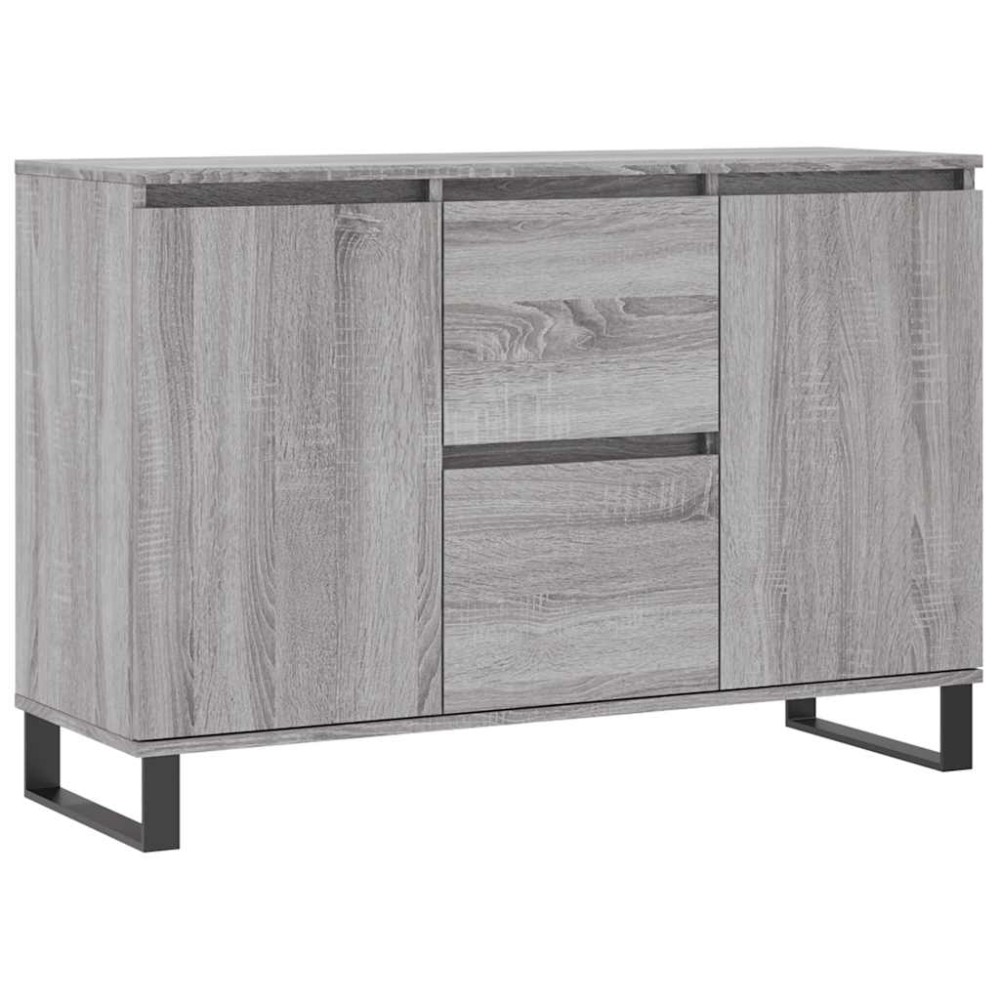 vidaXL Μπουφές Γκρι Sonoma 101,5 x 35 x 70 εκ. από Επεξεργασμένο Ξύλο